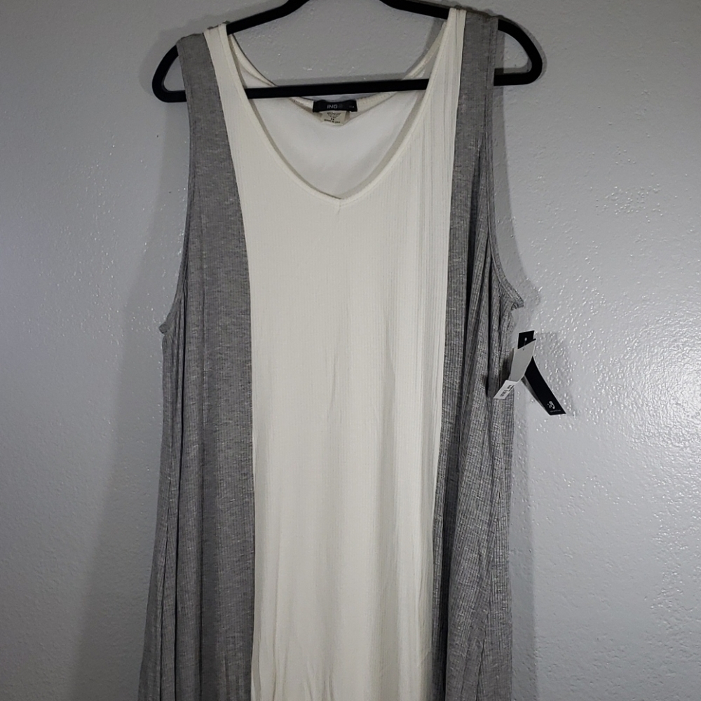 NWT Block Maxi Dress